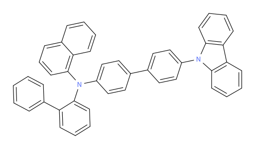 N-(4'-(9H-carbazol-9-yl)-[1,1'-biphenyl]-4-yl)-N-([1,1'-biphenyl]-2-yl)naphthalen-1-amine
