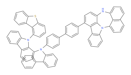 N-(4'-(4H-naphtho[1',8':5,6,7][1,4]diazepino[3,2,1-jk]carbazol-7-yl)-[1,1'-biphenyl]-4-yl)-N-([1,1'-biphenyl]-2-yl)-9-(dibenzo[b,d]thiophen-1-yl)-9H-carbazol-1-amine