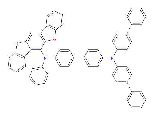 N4,N4-di([1,1'-biphenyl]-4-yl)-N4'-(benzo[b]benzo[4,5]thieno[2,3-f]benzofuran-6-yl)-N4'-phenyl-[1,1'-biphenyl]-4,4'-diamine