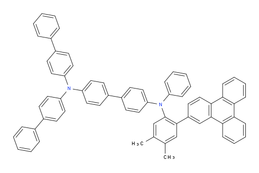 N4,N4-di([1,1'-biphenyl]-4-yl)-N4'-(4,5-dimethyl-2-(triphenylen-2-yl)phenyl)-N4'-phenyl-[1,1'-biphenyl]-4,4'-diamine