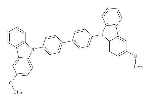 4,4'-bis(3-methoxy-9H-carbazol-9-yl)-1,1'-biphenyl