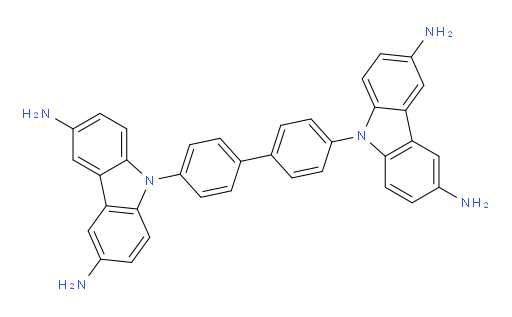 9,9'-([1,1'-biphenyl]-4,4'-diyl)bis(9H-carbazole-3,6-diamine)