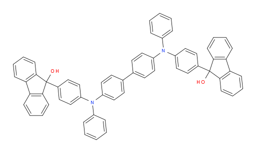 9,9'-(([1,1'-biphenyl]-4,4'-diylbis(phenylazanediyl))bis(4,1-phenylene))bis(9H-fluoren-9-ol)