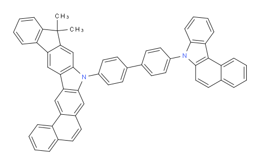8-(4'-(7H-benzo[c]carbazol-7-yl)-[1,1'-biphenyl]-4-yl)-10,10-dimethyl-8,10-dihydroindeno[2,1-b]naphtho[1,2-h]carbazole