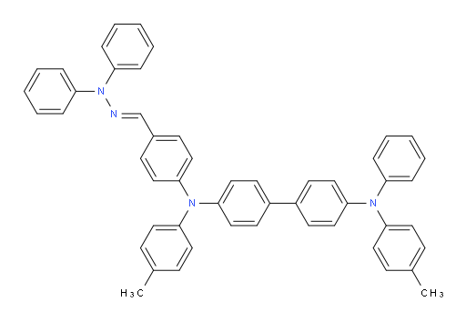 (E)-N4-(4-((2,2-diphenylhydrazono)methyl)phenyl)-N4'-phenyl-N4,N4'-di-p-tolyl-[1,1'-biphenyl]-4,4'-diamine