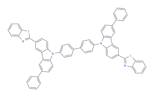 4,4'-bis(3-(benzo[d]thiazol-2-yl)-6-phenyl-9H-carbazol-9-yl)-1,1'-biphenyl