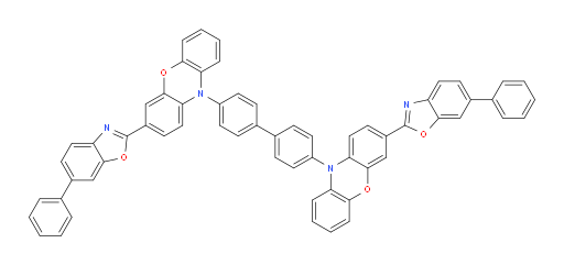 4,4'-bis(3-(6-phenylbenzo[d]oxazol-2-yl)-10H-phenoxazin-10-yl)-1,1'-biphenyl