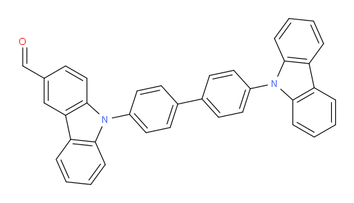 9-(4'-(9H-carbazol-9-yl)-[1,1'-biphenyl]-4-yl)-9H-carbazole-3-carbaldehyde