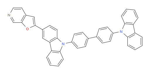 2-(9-(4'-(9H-carbazol-9-yl)-[1,1'-biphenyl]-4-yl)-9H-carbazol-3-yl)furo[2,3-c]pyridine