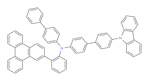 N-([1,1'-biphenyl]-4-yl)-4'-(9H-carbazol-9-yl)-N-(2-(triphenylen-2-yl)phenyl)-[1,1'-biphenyl]-4-amine