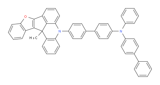 N-([1,1'-biphenyl]-4-yl)-4'-(13c-methylbenzofuro[3',2':4,5]cyclopenta[1,2,3-kl]acridin-5(13cH)-yl)-N-phenyl-[1,1'-biphenyl]-4-amine