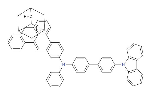 N-(4'-(9H-carbazol-9-yl)-[1,1'-biphenyl]-4-yl)-N-phenylspiro[adamantane-2,8'-benzo[gh]tetraphen]-2'-amine
