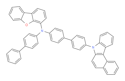 N-(4'-(7H-benzo[c]carbazol-7-yl)-[1,1'-biphenyl]-4-yl)-N-([1,1'-biphenyl]-4-yl)dibenzo[b,d]furan-4-amine