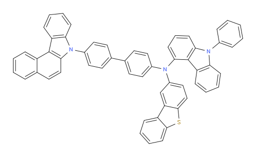 N-(4'-(7H-benzo[c]carbazol-7-yl)-[1,1'-biphenyl]-4-yl)-N-(dibenzo[b,d]thiophen-2-yl)-9-phenyl-9H-carbazol-4-amine