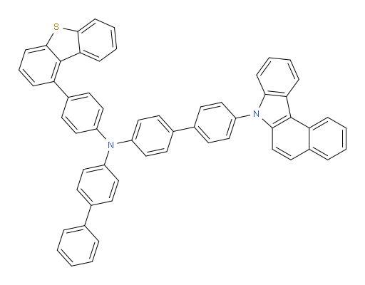 N-([1,1'-biphenyl]-4-yl)-4'-(7H-benzo[c]carbazol-7-yl)-N-(4-(dibenzo[b,d]thiophen-1-yl)phenyl)-[1,1'-biphenyl]-4-amine