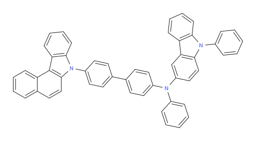 N-(4'-(7H-benzo[c]carbazol-7-yl)-[1,1'-biphenyl]-4-yl)-N,9-diphenyl-9H-carbazol-3-amine