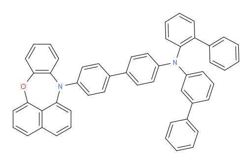 N-(4'-(12H-benzo[b]naphtho[1,8-ef][1,4]oxazepin-12-yl)-[1,1'-biphenyl]-4-yl)-N-([1,1'-biphenyl]-3-yl)-[1,1'-biphenyl]-2-amine