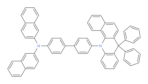 N-(4'-(7,7-diphenylbenzo[c]acridin-12(7H)-yl)-[1,1'-biphenyl]-4-yl)-N-(naphthalen-2-yl)naphthalen-2-amine