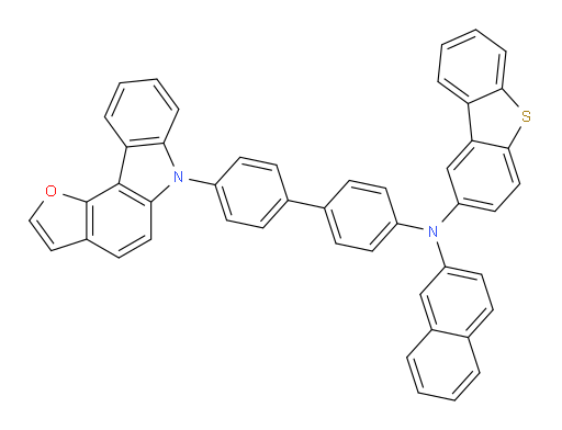 N-(4'-(6H-furo[3,2-c]carbazol-6-yl)-[1,1'-biphenyl]-4-yl)-N-(naphthalen-2-yl)dibenzo[b,d]thiophen-2-amine