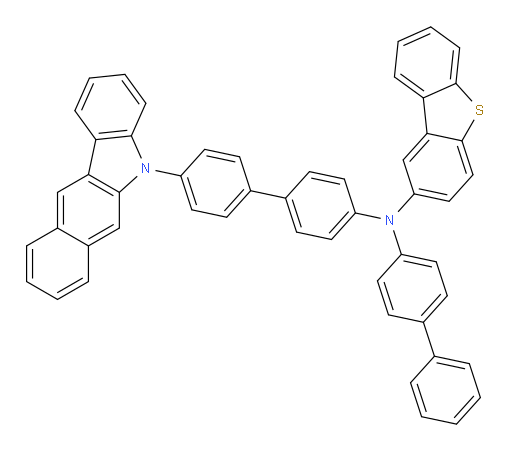 N-(4'-(5H-benzo[b]carbazol-5-yl)-[1,1'-biphenyl]-4-yl)-N-([1,1'-biphenyl]-4-yl)dibenzo[b,d]thiophen-2-amine