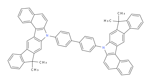 4,4'-bis(9,9-dimethylbenzo[g]indeno[2,1-b]carbazol-7(9H)-yl)-1,1'-biphenyl
