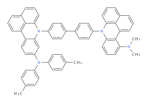 7-(4'-(11-(dimethylamino)-7H-benzo[kl]acridin-7-yl)-[1,1'-biphenyl]-4-yl)-N,N-di-p-tolyl-7H-benzo[kl]acridin-9-amine