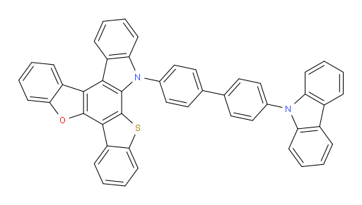 5-(4'-(9H-carbazol-9-yl)-[1,1'-biphenyl]-4-yl)-5H-benzo[4,5]thieno[2,3-a]benzofuro[2,3-c]carbazole