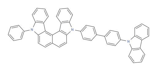 5-(4'-(9H-carbazol-9-yl)-[1,1'-biphenyl]-4-yl)-10-phenyl-5,10-dihydrocarbazolo[3,4-c]carbazole