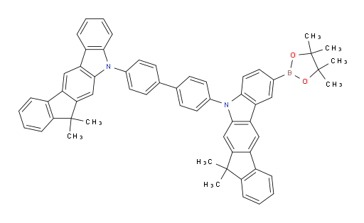 5-(4'-(7,7-dimethylindeno[2,1-b]carbazol-5(7H)-yl)-[1,1'-biphenyl]-4-yl)-7,7-dimethyl-2-(4,4,5,5-tetramethyl-1,3,2-dioxaborolan-2-yl)-5,7-dihydroindeno[2,1-b]carbazole
