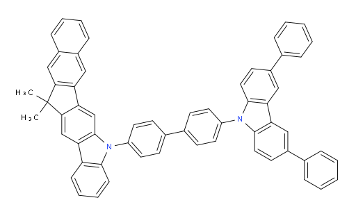 5-(4'-(3,6-diphenyl-9H-carbazol-9-yl)-[1,1'-biphenyl]-4-yl)-13,13-dimethyl-5,13-dihydrobenzo[5,6]indeno[1,2-b]carbazole