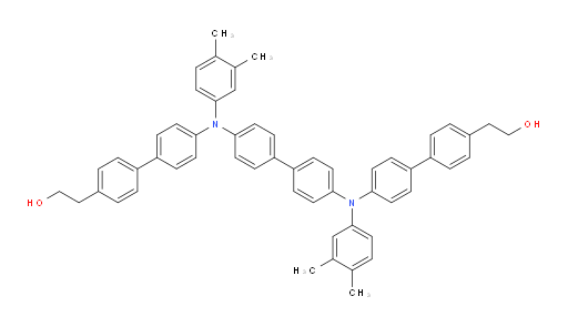 2,2'-(([1,1'-biphenyl]-4,4'-diylbis((3,4-dimethylphenyl)azanediyl))bis([1,1'-biphenyl]-4',4-diyl))diethanol