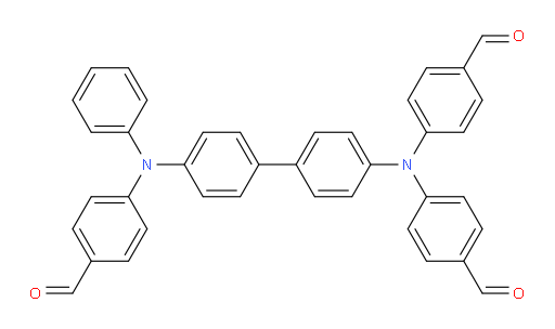 4,4'-((4'-((4-formylphenyl)(phenyl)amino)-[1,1'-biphenyl]-4-yl)azanediyl)dibenzaldehyde