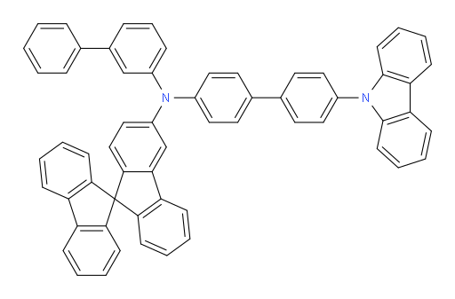 N-(4'-(9H-carbazol-9-yl)-[1,1'-biphenyl]-4-yl)-N-([1,1'-biphenyl]-3-yl)-9,9'-spirobi[fluoren]-3-amine