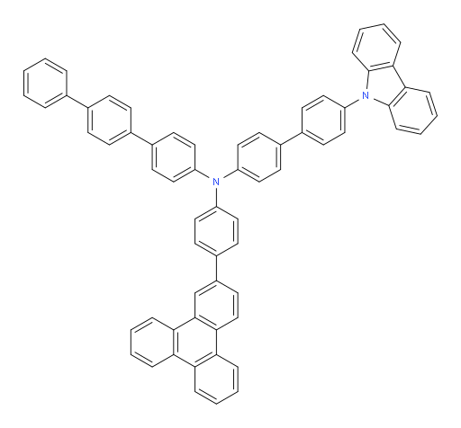 N-(4'-(9H-carbazol-9-yl)-[1,1'-biphenyl]-4-yl)-N-(4-(triphenylen-2-yl)phenyl)-[1,1':4',1''-terphenyl]-4-amine