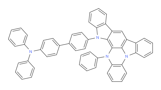 N,N-diphenyl-4'-(16-phenyldiindolo[2,3-a:3',2',1'-de]phenazin-15(16H)-yl)-[1,1'-biphenyl]-4-amine