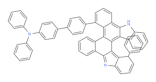 N,N-diphenyl-4'-(13-phenyl-13,18-dihydrobenzo[a]benzo[1,2]carbazolo[3,4-c]carbazol-4-yl)-[1,1'-biphenyl]-4-amine