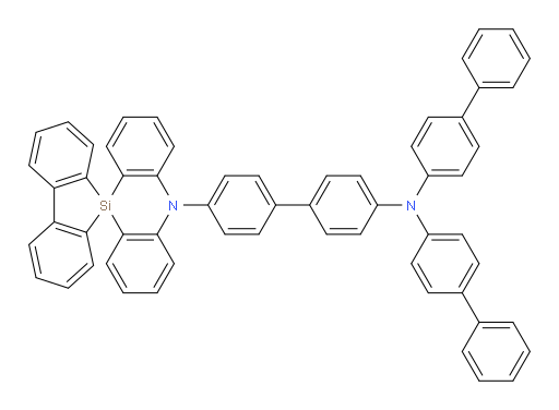 N,N-di([1,1'-biphenyl]-4-yl)-4'-(5'H-spiro[dibenzo[b,d]silole-5,10'-dibenzo[b,e][1,4]azasilin]-5'-yl)-[1,1'-biphenyl]-4-amine
