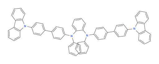 N1,N2-bis(4'-(9H-carbazol-9-yl)-[1,1'-biphenyl]-4-yl)-N1,N2-diphenylbenzene-1,2-diamine