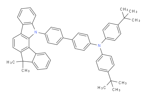 N,N-bis(4-(tert-butyl)phenyl)-4'-(7,7-dimethylindeno[1,2-a]carbazol-12(7H)-yl)-[1,1'-biphenyl]-4-amine
