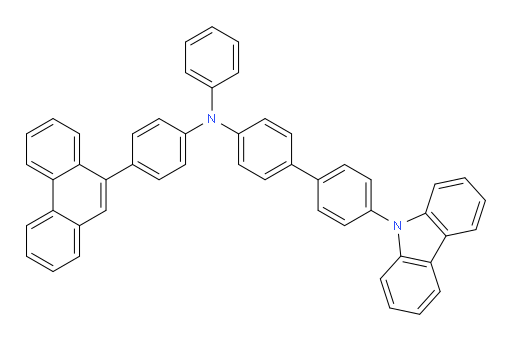 4'-(9H-carbazol-9-yl)-N-(4-(phenanthren-9-yl)phenyl)-N-phenyl-[1,1'-biphenyl]-4-amine