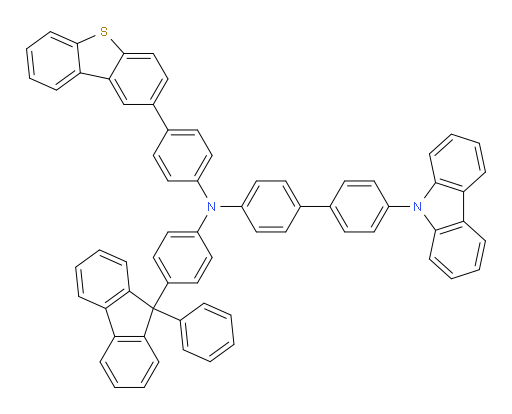 4'-(9H-carbazol-9-yl)-N-(4-(dibenzo[b,d]thiophen-2-yl)phenyl)-N-(4-(9-phenyl-9H-fluoren-9-yl)phenyl)-[1,1'-biphenyl]-4-amine