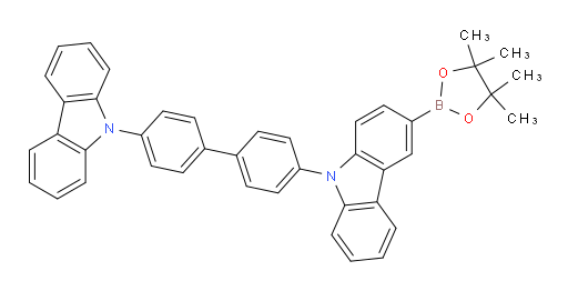 9-(4'-(9H-carbazol-9-yl)-[1,1'-biphenyl]-4-yl)-3-(4,4,5,5-tetramethyl-1,3,2-dioxaborolan-2-yl)-9H-carbazole