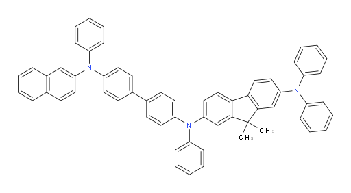 9,9-dimethyl-N2-(4'-(naphthalen-2-yl(phenyl)amino)-[1,1'-biphenyl]-4-yl)-N2,N7,N7-triphenyl-9H-fluorene-2,7-diamine