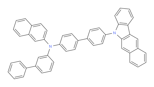 N-(4'-(5H-benzo[b]carbazol-5-yl)-[1,1'-biphenyl]-4-yl)-N-([1,1'-biphenyl]-3-yl)naphthalen-2-amine