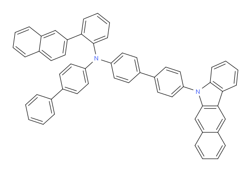 N-([1,1'-biphenyl]-4-yl)-4'-(5H-benzo[b]carbazol-5-yl)-N-(2-(naphthalen-2-yl)phenyl)-[1,1'-biphenyl]-4-amine