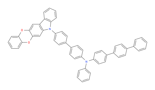 N-(4'-(5H-benzo[5,6][1,4]dioxino[2,3-b]carbazol-5-yl)-[1,1'-biphenyl]-4-yl)-N-phenyl-[1,1':4',1''-terphenyl]-4-amine