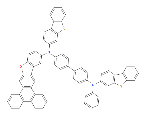N4,N4'-bis(dibenzo[b,d]thiophen-3-yl)-N4-phenyl-N4'-(triphenyleno[2,3-b]benzofuran-13-yl)-[1,1'-biphenyl]-4,4'-diamine