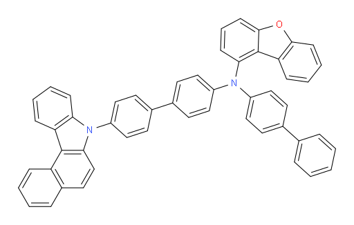 N-(4'-(7H-benzo[c]carbazol-7-yl)-[1,1'-biphenyl]-4-yl)-N-([1,1'-biphenyl]-4-yl)dibenzo[b,d]furan-1-amine