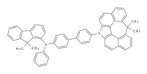 N-(4'-(6,6-dimethylpleiadeno[1,12,11-bcde]indol-12(6H)-yl)-[1,1'-biphenyl]-4-yl)-9,9-dimethyl-N-phenyl-9H-fluoren-1-amine