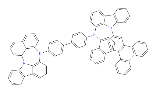 N-(4'-(4H-naphtho[1',8':5,6,7][1,4]diazepino[3,2,1-jk]carbazol-4-yl)-[1,1'-biphenyl]-4-yl)-N-(naphthalen-1-yl)-9-(triphenylen-2-yl)-9H-carbazol-1-amine